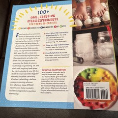 New~ Awesome Science Experiments for Kids: 100+ Fun STEM / STEAM Projects & Why