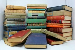 Lot of 50 Vintage Old Rare Antique Hardcover Books – Mixed Color – Random