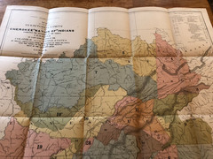 Smithsonian 5th Annual Ethnology 1883-1884 Burial Mounds, Cherokee Nation Maps