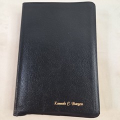 Holy Bible NKJV RLE Giant Print Thomas Nelson 334 Black Bonded Leather 1992