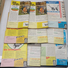 Lot of 10 Vintage Organic Gardening and Farming Magazines 1961