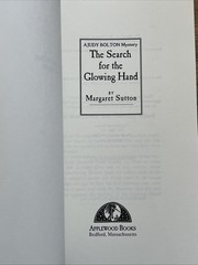 The Search for the Glowing Hand #37 Paperback Applewood Books