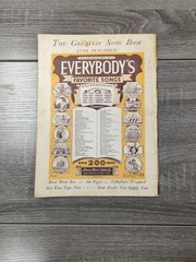 The Big Round Up of Cowboy Songs Amsco Music Sales Company 1934 Vintage