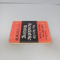 The Art of Readable Writing: 1949 Harper & Row Hardcover by Rudolf Flesch