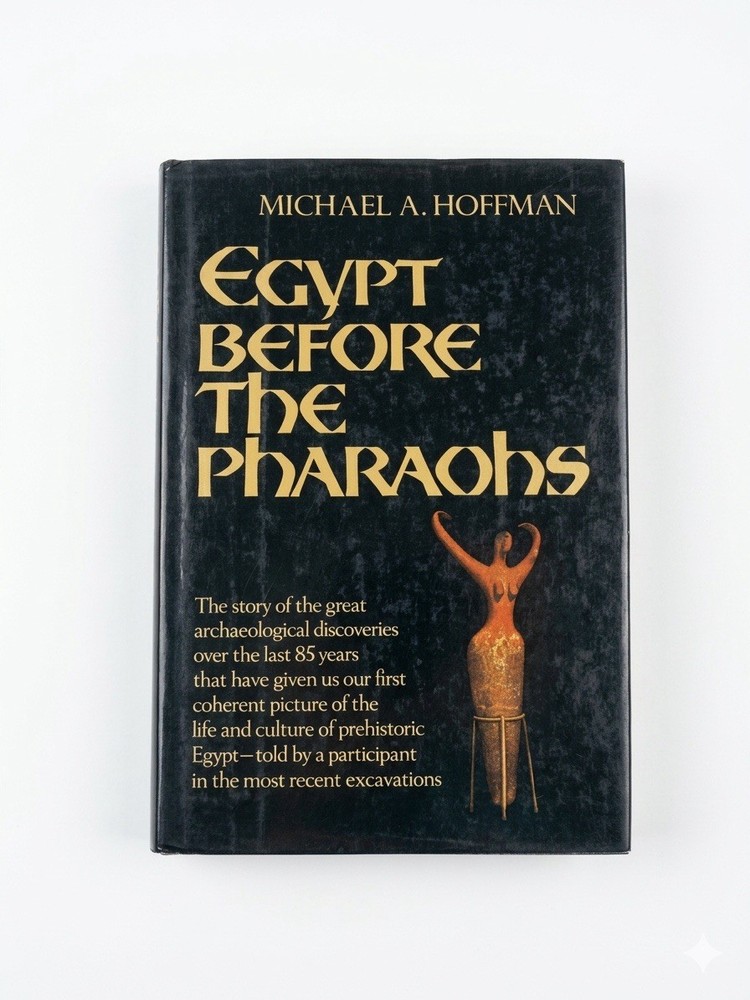 Egypt Before the Pharaohs Michael A Hoffman 1979 Hardcover DJ 1st Edition Pre