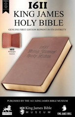 Original 1611 King James Bible KJV AV1611 Facsimile Brown w/ Apocrypha Softcover
