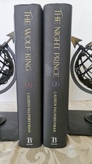 Lot 2~Lauren Palphreyman~The Wolf King~The Night Prince~Hardcovers Dust Jacket