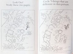 Disney Winnie The Pooh Jumbo Coloring & Activity Book Tear/Share Pages NEW!