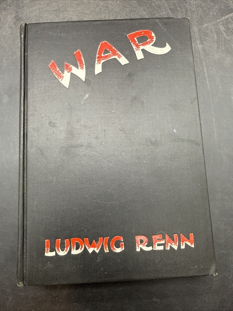RARE EDITORIAL COPY „WAR” Ludwig Renn WWI 1929 1st Edition
