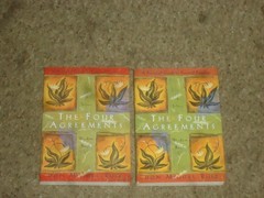 Lot 20 Copies The Four Agreements Don Miguel Ruiz + 1 Copy in Spanish