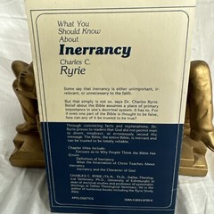 What You Should Know About Inerrancy (Current Christian issues) – VERY GOOD