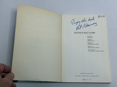 Pat Kearney Signed 1989 Paperback Butte’s Big Game Butte Central vs. Butte High
