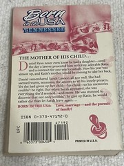 Silhouette Born In The USA Romance Series Lot 4 Paperback Books
