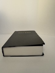 Holy Bible NLT Red Letter Edition Black LeatherLike Flexible Cover Tyndale
