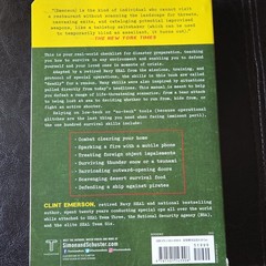 Clint Emerson 100 Deadly Skills Survival Edition Trade Paperback Touchstone 2016