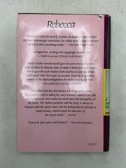 Rebecca Daphne du Maurier 1938 Gothic Novel Doubleday Reprint
