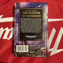 THE MASTER OF MANKIND HORUS HERESY Warhammer 40k NEW mass trade paperback