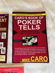 Caro’s Poker Tells Sklansky Tournament Poker Annie Duke McEvoy No-Limit Hold 'Em