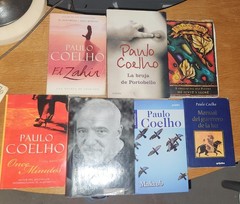 Paulo Coelho Spanish Book Lot (7 Books) El Zahir, Once Minutos, Maktub & More!
