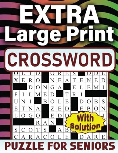 2023 Extra Large Print Crosswo – GOOD