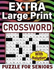 2023 Extra Large Print Crosswo – GOOD