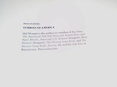 VINTAGE BOOK, SYMBOLS OF AMERICA By HAL MORGAN, 1987
