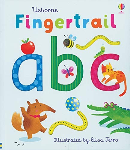 Fingertrail ABC – Board book By Felicity Brooks – GOOD