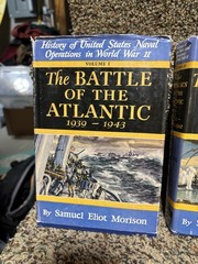 Lot Of 8 History Of United States Naval Operations In WWII 1, 3, 4, 7, 9-12