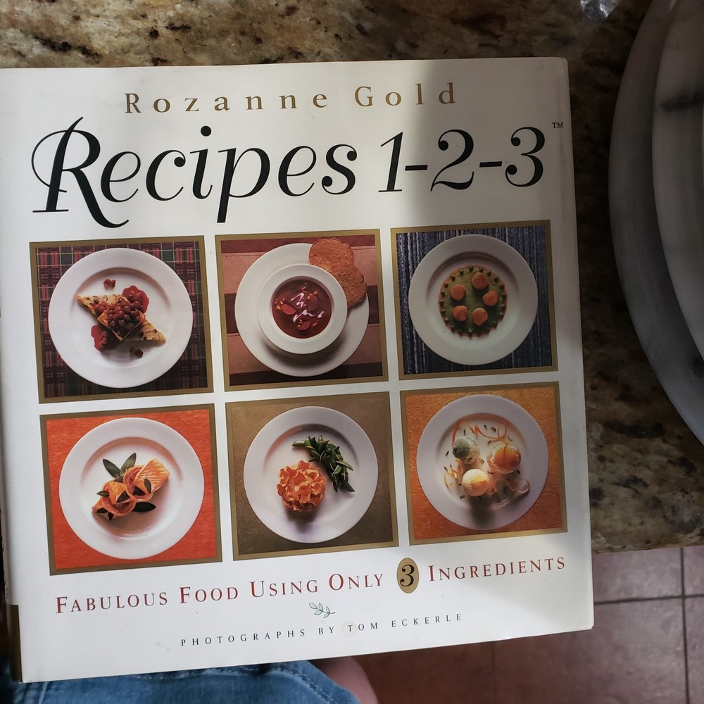 Recipes 1-2-3 by Rozanne Gold using only 3 ingredients s10