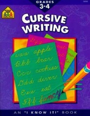 Cursive Writing (An I know it book) – Paperback By Joan Hoffman – GOOD