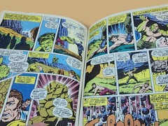 Vintage 1981 Incredible Hulk Secret Story Gamma-Powered Goliath Marvel Hardcover