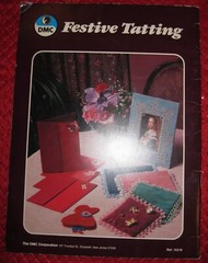 DMC FESTIVE TATTING REF. 15218 GREAT HOLIDAY PATTERNS BY DMC 1983 WITH 31 PAGES!