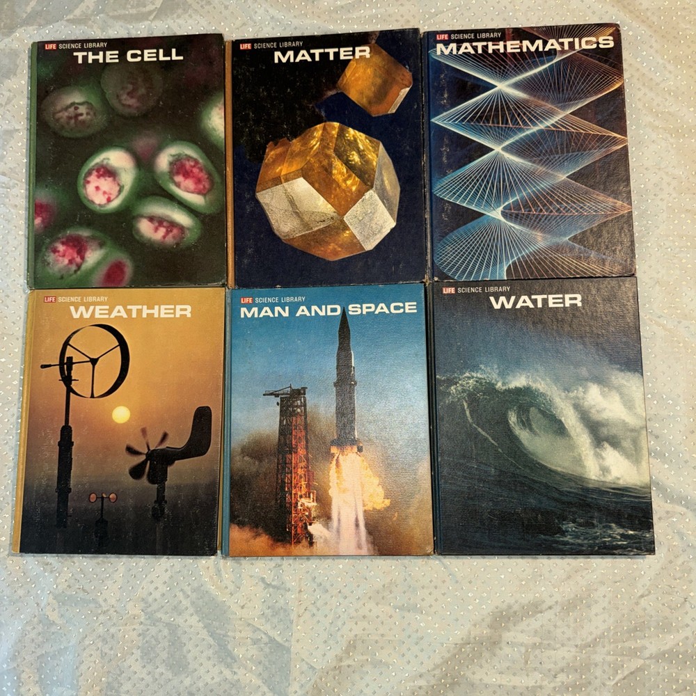 LIFE Science Library Vintage Books Set of 6 #2108