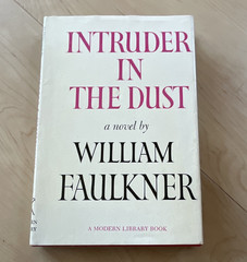William Faulkner Intruder in the Dust Modern Library Hardcover 1948 DJ