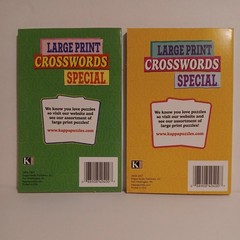 New! Lot Of 2 Kappa Large Print Crosswords Special Volume 104 & 105 DIGEST Size