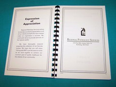 Regional Pathology Services Kettering Ohio Cookbook 2002