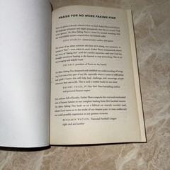 No More Faking Fine : Ending the Pretending by Louie Giglio and Esther Fleece