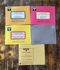 Lot Of 9 Vintage Modern Curriculum Press Phonics Practice Readers Digraphs