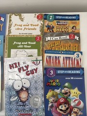 Lot of BOYS Level 1 Readers Books I Can Read Star Wars Paw Patrol Pete Cat