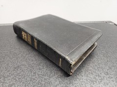 Dickson KJV New Analytical Indexed Bible Genuine Morocco Black Leather 1966