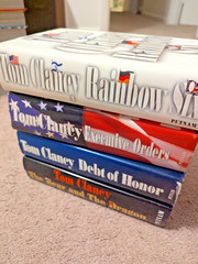 Tom Clancy 4 Novel Combo Set – Rainbow Six, Executive Orders, …. – Hardcover