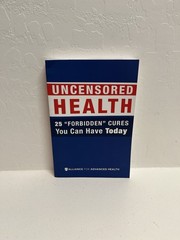 Uncensored Health 25 „Forbidden” Cures You Can Have Today 2017 Paperback