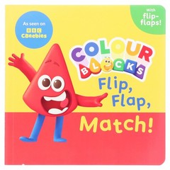 Colourblocks Flip, Flap, Match! by Sweet Cherry Publishing – Board Book