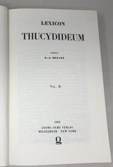 Lexicon Thucydideum, vol. 1 & 2, Betant, 1969, E-119