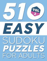 Easy SUDOKU Puzzles: 510 SUDOKU Puzzles For Adults: For Beginners (Instructions