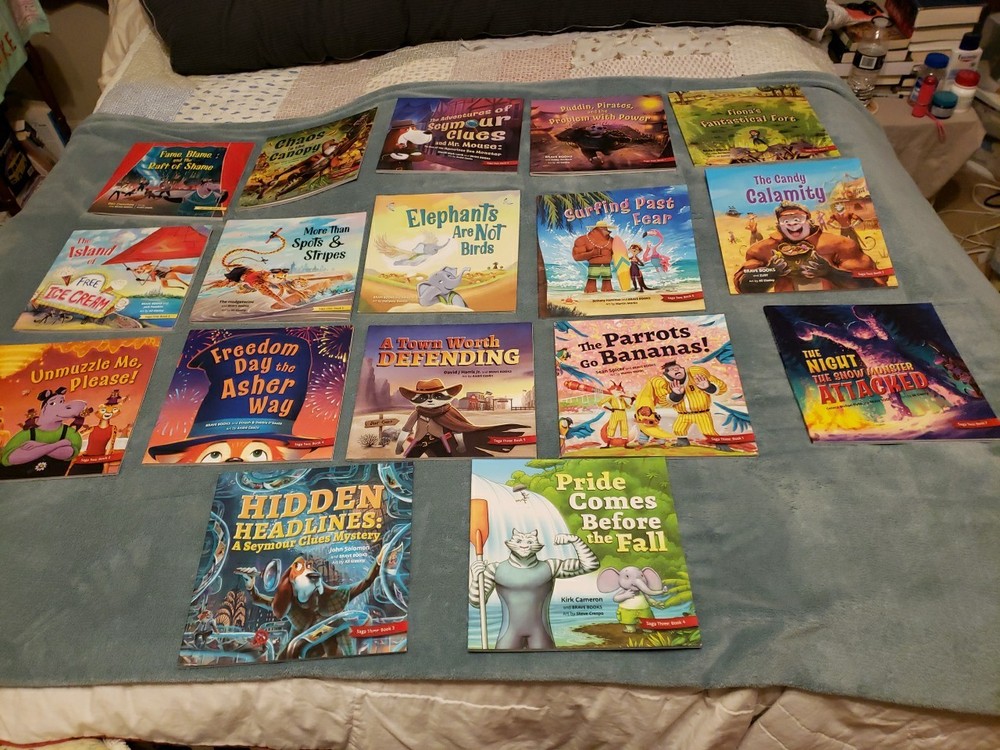Lot of 17 Brave Books Mixed Saga 1 2 3