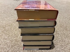 Robert Langdon – Complete 6-Book Hardcover Series Set – Dan Brown – RARE!