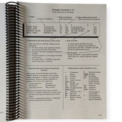 United States Genealogy Research Syllabus Elderhostel BYU