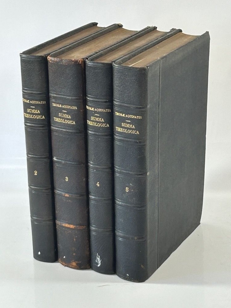 Summa Theologica. Vol. 2 – 5. 4 Volumes. S. Thomae Aquinatis (Thomas von Aquin):