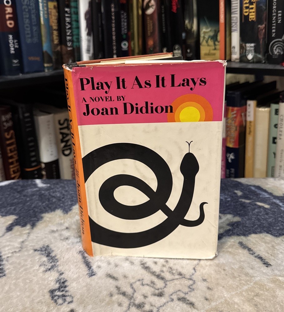 Play It As It Lays – Joan Didion (1970, Hardcover) First Edition/2nd Print, HCDJ